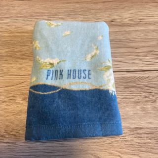 ピンクハウス(PINK HOUSE)のピンクハウスフェイスタオルスズランブルー(タオル/バス用品)