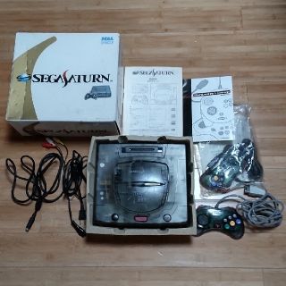 セガ(SEGA)のセガサターン　スケルトン本体(家庭用ゲーム機本体)