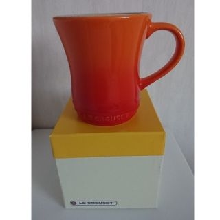 ルクルーゼ(LE CREUSET)のLE CREUSET ル・クルーゼ マグカップ オレンジ(グラス/カップ)