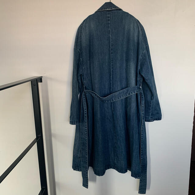 CLANE クラネ　TENT LINE DENIM COAT トレンチコート メンズのジャケット/アウター(トレンチコート)の商品写真