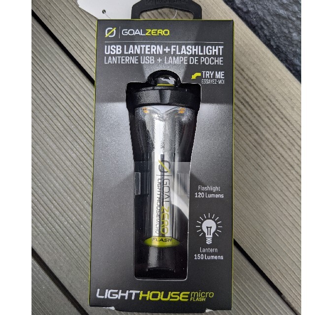 ライト/ランタン新品 ゴールゼロ Lighthouse Micro Flash