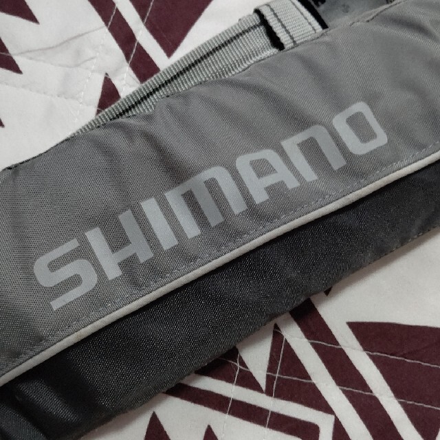 SHIMANO(シマノ)のシマノライフジャケット(ウエストタイプ)中古 スポーツ/アウトドアのフィッシング(その他)の商品写真