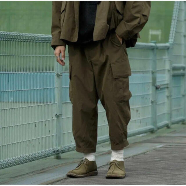 1LDK SELECT(ワンエルディーケーセレクト)の【S】 Daiwa Pier39 Tech Mil Knicker Olive メンズのパンツ(ワークパンツ/カーゴパンツ)の商品写真