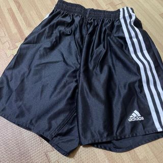 アディダス(adidas)のadidas ハーフパンツ　ジャージ　m ブラック(ショートパンツ)