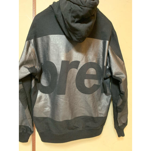 Supreme Big Logo Hooded Sweatshirt 美品　Mトップス