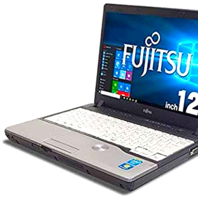 富士通(フジツウ)のLIFEBOOK FMVNP8AE SSD120GB換装！Windows10 スマホ/家電/カメラのPC/タブレット(ノートPC)の商品写真