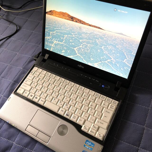 富士通(フジツウ)のLIFEBOOK FMVNP8AE SSD120GB換装！Windows10 スマホ/家電/カメラのPC/タブレット(ノートPC)の商品写真