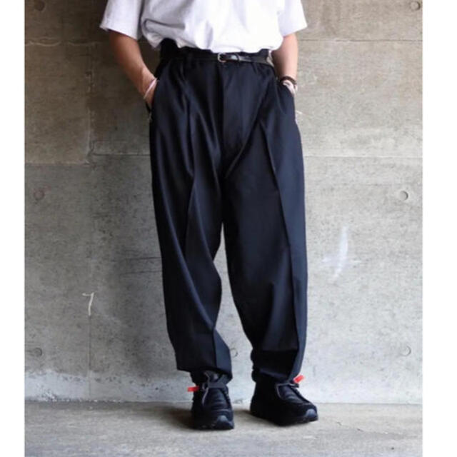 gourmet jeans slacks WILD GUM BLACK 2 - スラックス