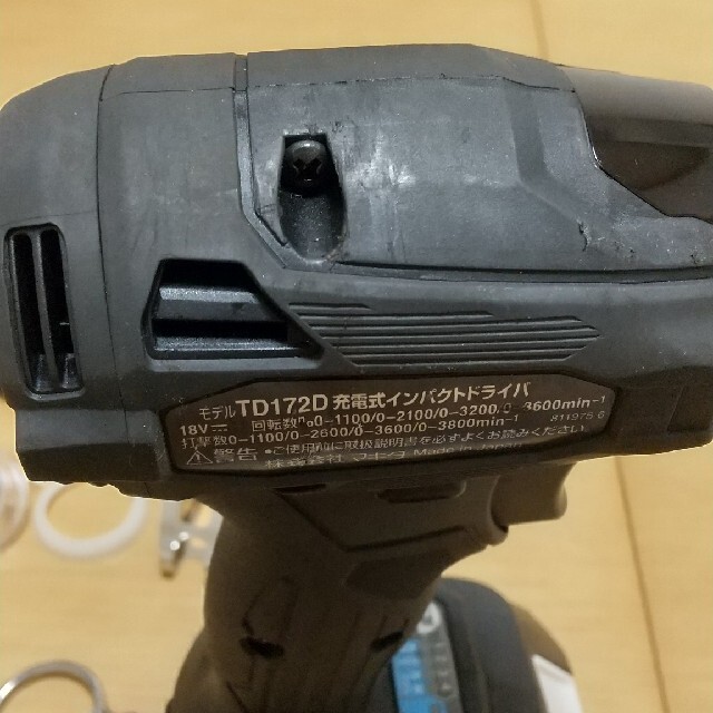 makita インパクトドライバー TD172D 18v マキタ - 工具/メンテナンス