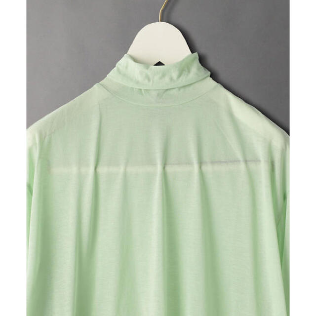 BEAUTY&YOUTH UNITED ARROWS(ビューティアンドユースユナイテッドアローズ)の6 roku SHEER TURTLE NECK PULLOVER カットソー レディースのトップス(カットソー(長袖/七分))の商品写真