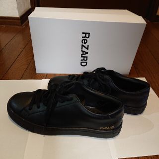  リザード ReZARD ロゴレザースニーカー　 靴　23.5cm(スニーカー)