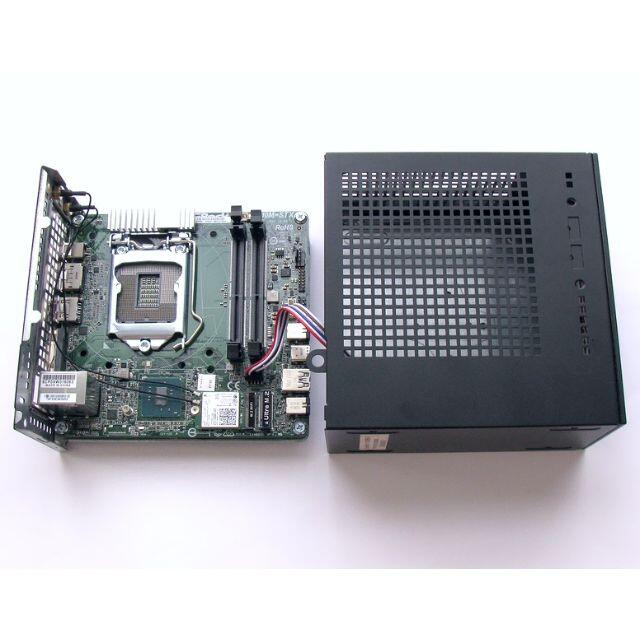  ASRock Intel H110搭載 ベアボーンPC Desk Mini スマホ/家電/カメラのPC/タブレット(PCパーツ)の商品写真