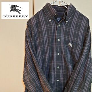 バーバリー(BURBERRY)のBURBERRY　バーバリー　長袖シャツ　ノバチェック(シャツ)