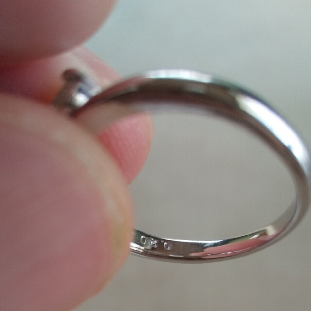 k18wgダイヤリング レディースのアクセサリー(リング(指輪))の商品写真