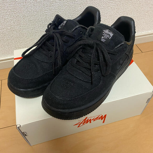 STUSSY×NIKE AirForce1 22cm