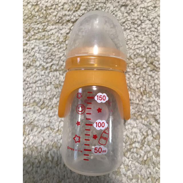 アンパンマン(アンパンマン)のアンパンマン　柔らか乳首　新生児用哺乳瓶　160ml 中古品 キッズ/ベビー/マタニティの授乳/お食事用品(哺乳ビン)の商品写真