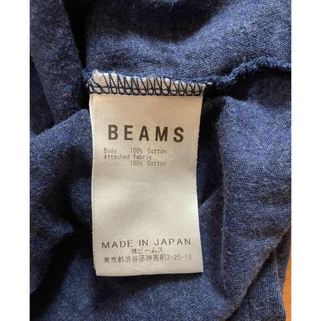 BEAMS(ビームス)のビームス　Vネック　Tシャツ　中古 メンズのトップス(Tシャツ/カットソー(半袖/袖なし))の商品写真