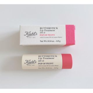 キールズ(Kiehl's)のキールズ　バタースティックリップトリートメント　ピオニー(口紅)