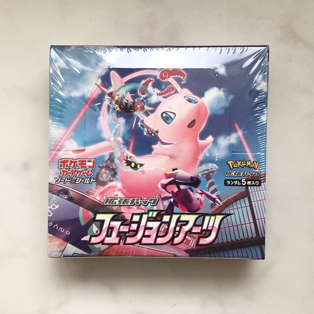 ポケモンカード フュージョンアーツ 1box 新品未使用未開封 シュリンク ...