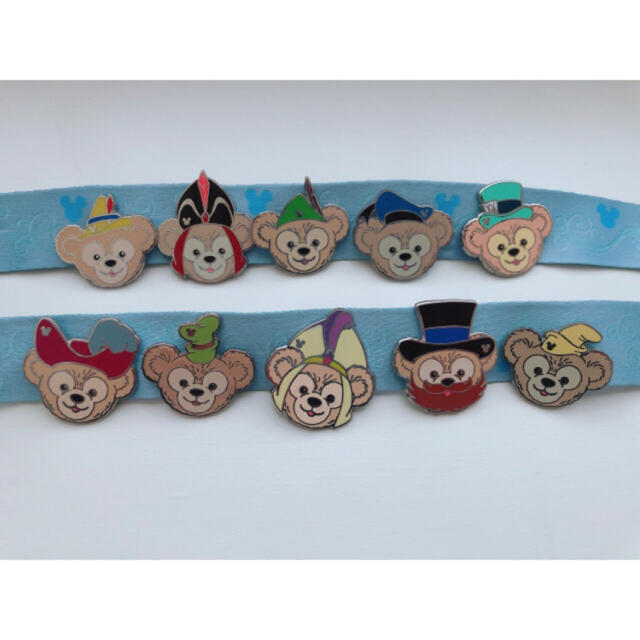 ジャファー⋦ 【非売品】ディズニー☆ピンバッジ ダッフィー キャストピン ピントレ ○すので じゅん様専用 Disnyland ミッキー ファスナー付きトレーナー