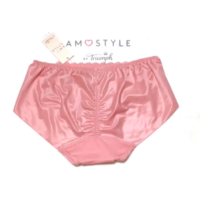 AMO'S STYLE(アモスタイル)のトリンプAMO'S STYLE シームレスサニタリー M ピンク 定価2750円 レディースの下着/アンダーウェア(ショーツ)の商品写真