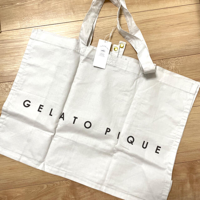 gelato pique(ジェラートピケ)の【ぽぽちゃん様専用】ジェラードピケ 布バッグ　エコバッグ  トートバッグ　福袋 レディースのバッグ(トートバッグ)の商品写真