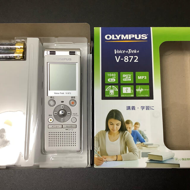 最大73%OFFクーポン オリンパス OLYMPUS ステレオICレコーダー Voice Trek V-872 シルバー 4GB fucoa.cl