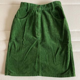 ベネトン(BENETTON)のベネトン コーデュロイスカート(ひざ丈スカート)