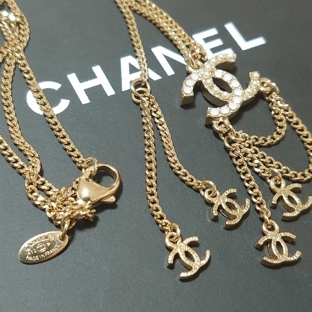 アクセサリー【正規品】パールネックレス【CHANEL】