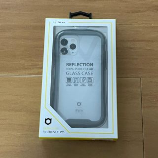 ハイミー(HIMMY)のHamee iFace iPhone11pro クリアケース グレー(iPhoneケース)