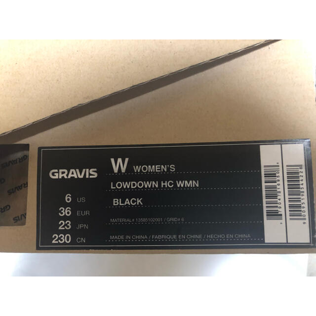 gravis(グラビス)のGRAVIS  ハイカットスニーカー　LOWDOWN HC WMN レディースの靴/シューズ(スニーカー)の商品写真