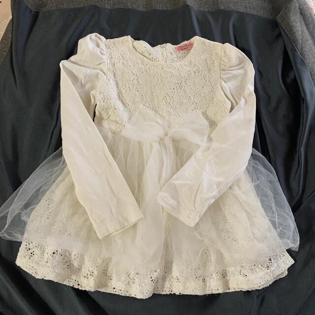 女児ワンピース95㎝ キッズ/ベビー/マタニティのキッズ服女の子用(90cm~)(ワンピース)の商品写真