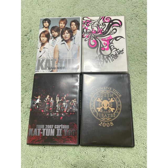 KAT-TUN(カトゥーン)のKAT-TUN ライブ　DVD エンタメ/ホビーのDVD/ブルーレイ(アイドル)の商品写真