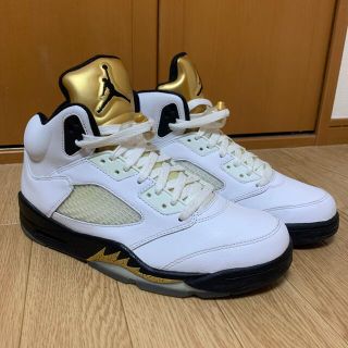 ナイキ(NIKE)のNIKE AIR JORDAN 5 RETRO OLYMPIC(スニーカー)