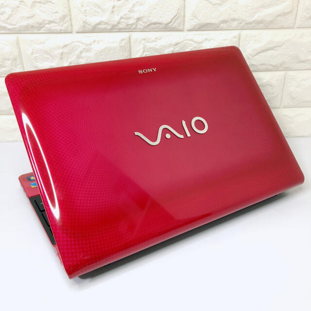 VAIO(バイオ)の大人気ピンク★SONY/VAIO/SSD256GB/カメラ/オンライン授業 スマホ/家電/カメラのPC/タブレット(ノートPC)の商品写真