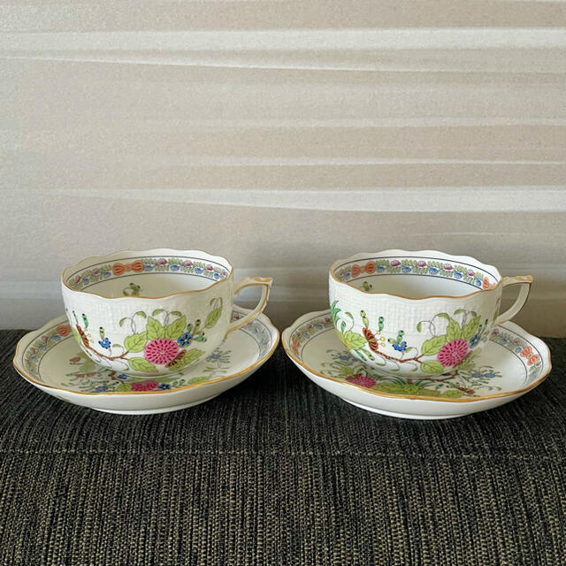 ヘレンド インドの華 カップ&ソーサー | www.jarussi.com.br