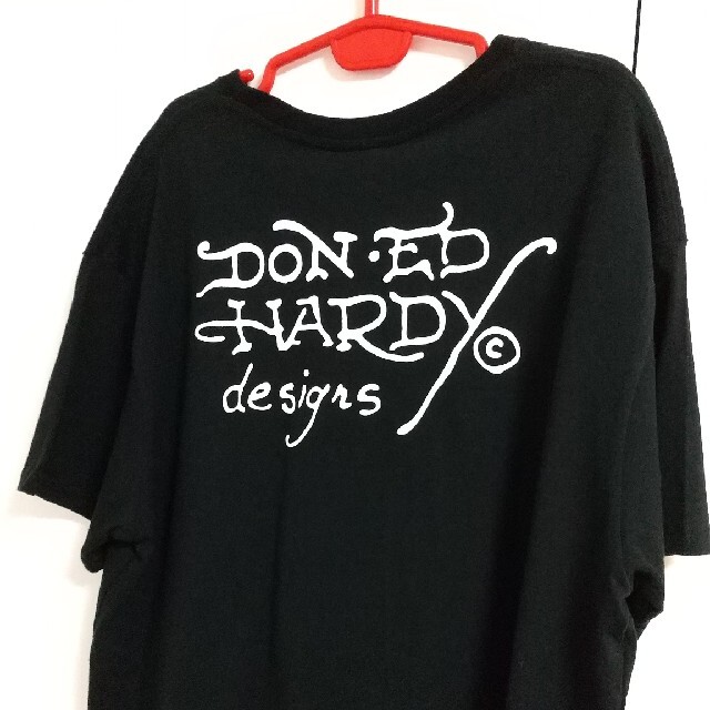 Ed Hardy(エドハーディー)のEDHARDY  エド ハーディー胸バラロゴTシャツ メンズのトップス(Tシャツ/カットソー(半袖/袖なし))の商品写真