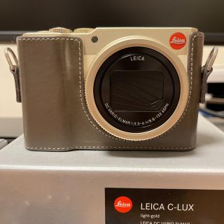 週末値引き Leica C-LUX ライトゴールド ライカ コンパクトカメラ