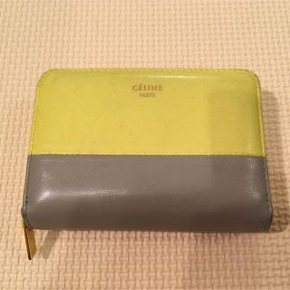 セリーヌ(celine)の正規品 Celine セリーヌ バイカラー カードケース 中古(名刺入れ/定期入れ)