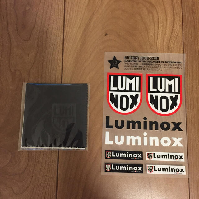 Luminox(ルミノックス)のルミノックス ステッカー&システムクロス時計拭き その他のその他(その他)の商品写真