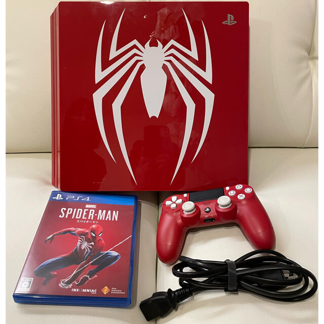 PS4 Pro スパイダーマン 本体