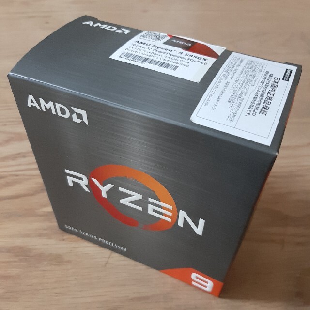 PC/タブレットRYZEN 9 5950X  美品