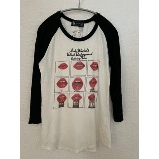 ヒステリックグラマー(HYSTERIC GLAMOUR)のアンディーウォーホルby HYSTERIC GLAMOURプリントロンTラグラン(Tシャツ(長袖/七分))