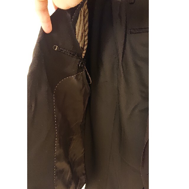 Mr.Junko(ミスタージュンコ)の黒 光沢なし メンズ セットアップ メンズのスーツ(セットアップ)の商品写真
