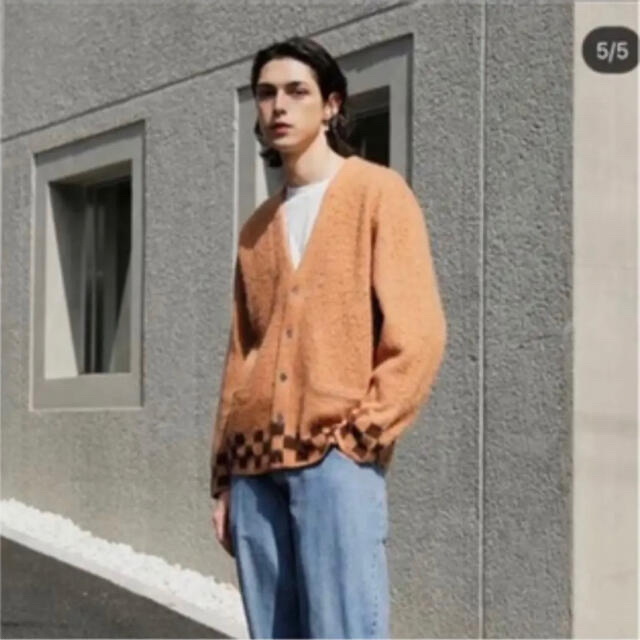 Supreme - Supreme Brushed Checkerboard Cardigan Lの通販 by @npan