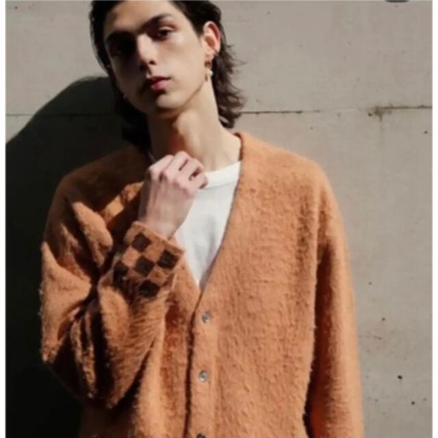 Supreme - Supreme Brushed Checkerboard Cardigan Lの通販 by @npan
