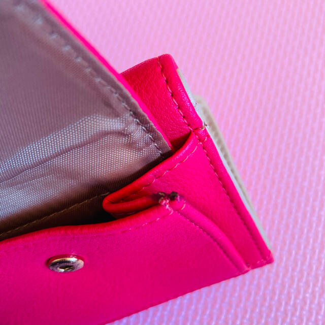 三つ折り ミニ財布 ミニウォレット レディースのファッション小物(財布)の商品写真