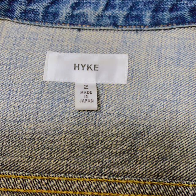 HYKE(ハイク)のHYKEデニムジャケット type2 レディースのジャケット/アウター(Gジャン/デニムジャケット)の商品写真