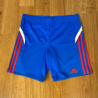 アディダス(adidas)のアディダス  サッカーパンツ　青　キッズ　140(ウェア)