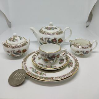 ウェッジウッド(WEDGWOOD)のミニチュア アンティーク Wedgwood ウェッジウッド セット カップ(陶芸)